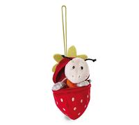 NICI peluche formica Enzi 13cm I Formica di peluche in una fragola di peluche come ciondolo di peluche I Per gli amanti dei peluche I Peluche - 49434