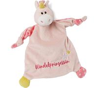 NICI Foulard per Pannolini a Forma di Unicorno, 25 x 25 cm, a Partire da 0 Mesi, Panno Morbido per Neonati e Bambini