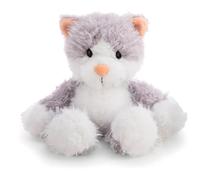 Felli 62951 - Morbido gatto di peluche, da coccolare e per giocare, per bambini e adulti, ottima idea regalo, 20 cm, grigio