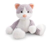 Felli 62963 - Morbido gatto di peluche per coccole e giochi, per bambini e adulti, ottima idea regalo, 50 cm, grigio