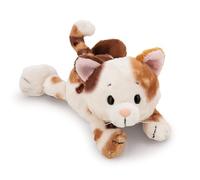 NICI Gatto portafortuna di peluche, morbido, tenero pupazzo per coccole e giochi, per adulti e bambini, 20 cm, marrone - 62142