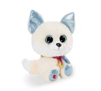 NICI Glubschis 62189 Nounuk Volpe artica di Peluche Morbida, tenero Pupazzo per Coccole e Giochi, per Adulti e Bambini, 15 cm, Bianco, Colore