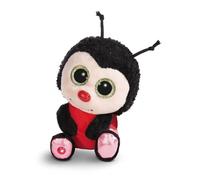NICI Glubschis 62593 Lily May Coccinella di Peluche Morbida, tenero Pupazzo per Coccole e Giochi, per Adulti e Bambini, 15 cm, Nero, Colore