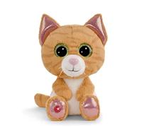 NICI GLUBSCHIS Gattino Tabbrey 15 cm - Pupazzo in Morbido Peluche, Simpatico Peluche da Coccolare e con cui Giocare, per Bambini e Adulti, 48698, Idea Regalo, tigrato
