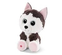 NICI- Glubschis Husky Barkley Hund Peluche, Multicolore, 25 cm, 46624
