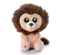 NICI Glubschis: L'Originale - Glubschis Cliff Il leoncino Peluche 25 cm - Morbido Leone Giocattolo con Grandi Occhi Luccicanti - Simpatici Pupazzi Animali dello Zoo per Il Gioco e Le Coccole