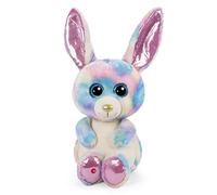 NICI Glubschis: L'Originale - Glubschis Rainbow Candy Coniglietto 45 cm - Coniglio Imbottito con Grandi Occhi Luccicanti - Soffici Animali di Pezza per Gli Amanti dei Peluche