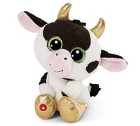 NICI Glubschis: L'Originale - Mucca Glubschis Moolon 15cm - Pupazzo Imbottito con Grandi Occhi Luccicanti - Soffici Animali di pezza per Gli Amanti dei Peluche