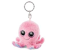 NICI Glubschis: L'Originale-Portachiavi Polpo Poli 8 cm-Peluche Animali marini-Ciondolo Pupazzo Rosa per Chiavi, cordini e Zaini e Borse, Colore Multicolore, 46963
