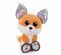 NICI Glubschis: L'Originale - Volpe Glubschis Runizzi 15cm I Volpe Giocattolo Seduta con Grandi Occhi Luccicanti I Animale di Pezza per gli Amanti dei Peluche
