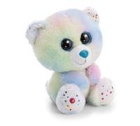 NICI GLUBSCHIS Snoomi, morbido coniglio di peluche nei colori dell’arcobaleno, da coccolare e con cui giocare, per bambini e adulti, fantastica idea regalo, 25 cm, multicolore - 63059