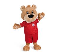 NICI- Kuscheltier FC Bayern Bear Berni 35cm Braun schlenkernd mit Trikot aus nachhaltiger Herstellung München Peluche Orsetto Maglia da Calcio Marrone dalla Produzione sostenibile, Colore 35 cm, 49074