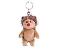 NICI Riccio Hetch Hogan 10cm Marrone-Dolcissimo Ciondolo sostenibile a Forma di Animale con Anello per cordini e Portachiavi, 49141