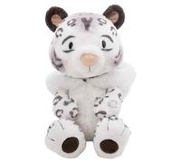 Nici: Peluche di leopardo delle nevi Eleni Snowbell con cappello - 35 cm