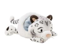 NICI 62426 Eleni Snowbell Leopardo delle nevi di peluche, morbido e tenero pupazzo per coccole e giochi, per adulti e bambini, 45 cm, bianco