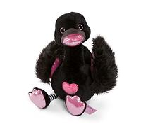 NICI Love Cigno di Peluche 35cm, Nero I Pupazzo Imbottito per Bambine, Bambini e Neonati I Animale di Pezza per i Giochi, le Coccole e la Nanna - 48269
