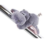 NICI Magnete Peluche Ippopotamo 12 cm, Linea Wild, Colore Grigio, 47955.NIC