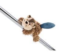 NICI MagNICI 62263 Harry Woodsnacker Castoro portafortuna di peluche con calamita, aderisce a superfici metalliche, lavagne magnetiche e maNICI della borsa diventando un compagno di viaggio, 12 cm