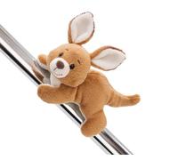NICI- MagNICI Canguro Kelly 12cm Marrone-Peluche con calamita-Animale Magnetico per frigoriferi, lavagne, Oggetti in Metallo e Molto Altro Ancora, Ottima Idea Regalo, Colore, 61705
