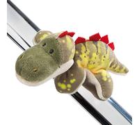 NICI- MagNICI Dinosauro Fossily 12cm Green, Colore Verde, 48802