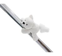 NICI- MagNICI Volpe Artica Vanja 12cm Bianco-Peluche con calamita-Animale Magnetico per frigoriferi, lavagne, Oggetti in Metallo e Molto Altro Ancora, Ottima Idea Regalo, Colore, 61275