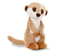 NICI- Meercat Pupazzo 20 cm - Giocattoli di Pezza, Bambini e Neonati - Morbidi Suricati per i Giochi e Le Coccole - Animali di Peluche da Collezione, Colore Beige, 48080