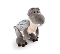 NICI Peluche Dino Tony-Rex 25 cm - Pupazzo in Morbido Peluche, Simpatico Peluche da Coccolare e con cui Giocare, per Bambini e Adulti, 48810, idea regalo, grigio