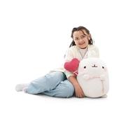 NICI MOLANG peluche con palloncino a cuore 48cm bianco - Simpatico peluchetto con imbottitura morbida per giochi e coccole, perfetto come idea regalo per bambini e adulti - 61675