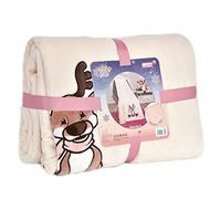 NICI Morbida Coperta con Jonte la Renna 140x175cm Circa - Copertina Coccolosa per Neonati e Bambini I Morbida Coperta di Peluche I Coperta Calda per Ragazze e Ragazzi - 48335