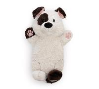 NICI Morbido cane di peluche, 40 x 20 cm, bianco - 63078 | Da coccolare e con cui giocare, per bambini e adulti, fantastica idea regalo, soffice e adorabile ogni giorno
