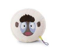 NICI morbido cuscino in tessuto peluche, mandrillo, Ø 35 cm, bianco - 62751 | per coccole e giochi, per bambini e adulti, fantastica idea regalo