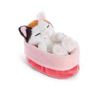 NICI Morbido gatto calico di peluche, 12 cm, multicolore - 63131