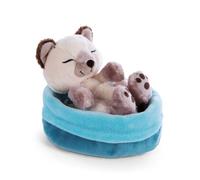 NICI Morbido gatto siamese di peluche, 12 cm, multicolore - 63134