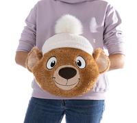NICI Muff Peluche Orsetto Cappuccino, 32 x 34 cm - 63256