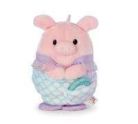 NICI mymochi 62581 Set di Peluche, Maialino Onk con Conchiglia e Costume da Sirena, Morbido e Simpatico Pupazzo Kawaii per Coccole e Giochi, 8 cm, Rosa, in Confezione Regalo da 8,5 x 6,5 x 10 cm