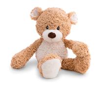 Finni 62966 - Morbido orsetto di peluche per coccole e giochi, per bambini e adulti, ottima idea regalo, 70 cm, color caramello