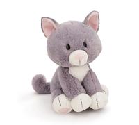 NICI Peluche Gatto 62148 – Morbido e tenero, 25 cm – Grigio