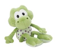 NICI 62268 Fridolin Frog Ranocchio di peluche, morbido pupazzo per coccole e giochi, per adulti e bambini, 25 cm, verde
