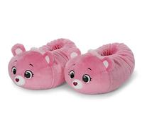 NICI Orsetti del Cuore, Allegrorsa - Pantofole in Tessuto Peluche con musetto di Orso, per Bambini e Adulti, Calde e con Suola Antiscivolo, Numero 40-43 (L), Rosa - 62820