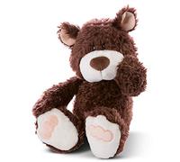NICI Orsetto di peluche 20cm - Animali di pezza ecosostenibili per bambine, bambini, neonati - Soffice pupazzo imbottito da collezione per gioco e coccole - Morbido orso giocattolo, marrone cacao