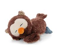 NICI Oscar Gufo Sdraiato 25 cm - Gufo Giocattolo per Bambine, Bambini e Neonati - Soffice Gufo per i Giochi, le Coccole e la Nanna - Morbidi Animali di Peluche
