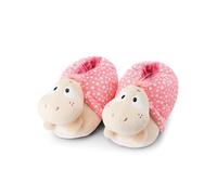 NICI-62356 Pantofole in Peluche a Forma, Bambini e Adulti, Calde e con Suola Antiscivolo, Numero 36-39, Rosa, Colore Lumaca, 36/39 EU, 62356