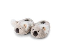 NICI Pantofole in Peluche Koala Karbor, Calde e con Suola Antiscivolo, per Bambini e Adulti, Numero 40-43, Grigio - 62343