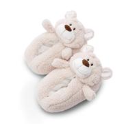 NICI pantofole Orso Bendix taglia 38-41 L - Pantofole peluche bambini antiscivolo, Caldo accogliente animale pantofole per bambini e adulti - 49491