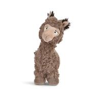NICI Peluche Alpaca Chic Paka 25 cm - Pupazzo in Morbido Peluche, Animaletto di Peluche da Coccolare e con cui Giocare, per Bambini e Adulti, 48605 Idea Regalo, Marrone