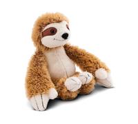 NICI Peluche Bradipo Slobby 15cm Marrone - Simpatico peluchetto con Imbottitura Morbida per Giochi e Coccole, Doudou, Perfetto Come Idea Regalo per Bambini e Adulti - 61212
