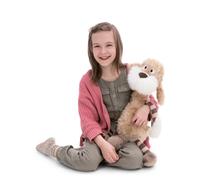 NICI Peluche Cane Jaxs, 55 cm - 63242 | Morbido e tenero, perfetto da coccolare e regalare, ideale per bambini e adulti in ogni occasione