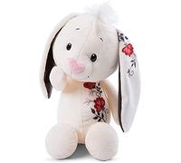 NICI Peluche Coniglietto 35cm con Romantico Tatuaggio sulle Orecchie - Coniglio di pezza per Ragazze, Ragazzi e Bambini - Morbidi Animali per Coccole, Giochi e Regali - Simpatici Pupazzi Imbottiti