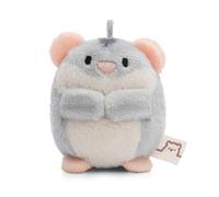 NICI- Peluche Criceto Shai 5cm Grigio-Simpatico peluchetto con Imbottitura Morbida per Giochi e Coccole, Doudou, Perfetto Come Idea Regalo per Bambini e Adulti, Colore, 61244