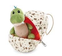 NICI- Peluche Cucciolo di Dinosauro in Uovo 13cm Green, Colore Ragazzo, 48804